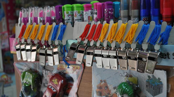 Depremden sonra düdük satışları yükseldi