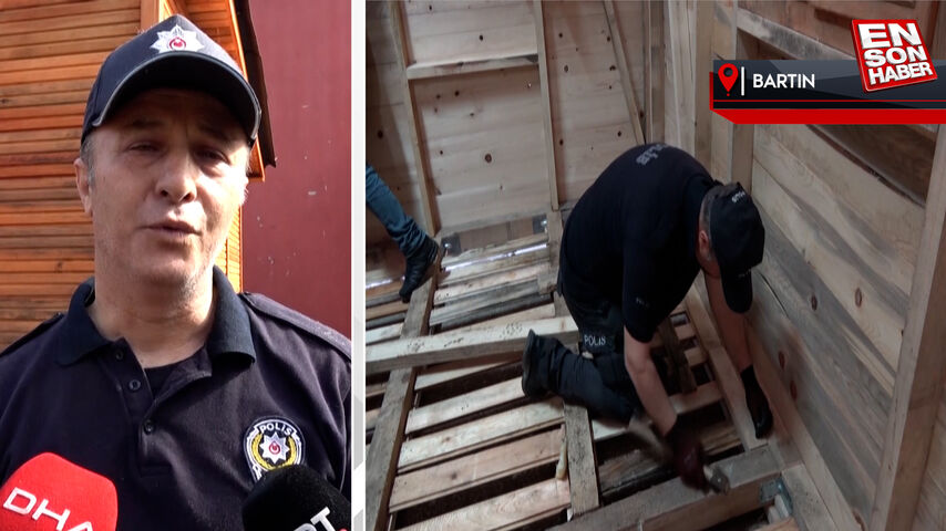 Bartın’da marangoz polisler, depremden etkilenen emniyet müdürlükleri için evler yaptı