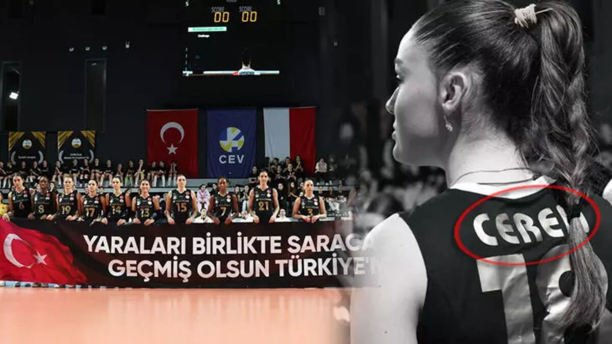 VakıfBank’ın çeyrek finale yükseldiği mücadele öncesi Zehra Güneş’ten anlamlı hareket