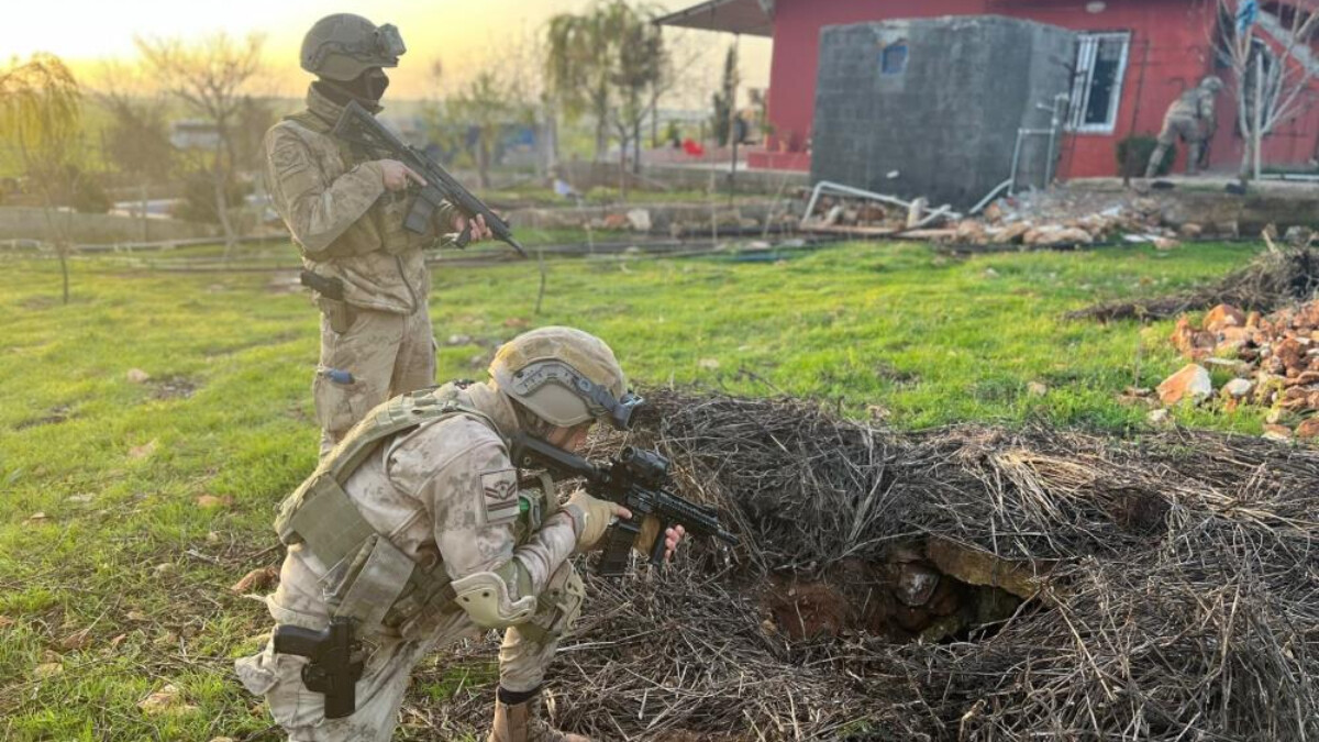 Şanlıurfa’da cinayet zanlı sığınakta bulundu
