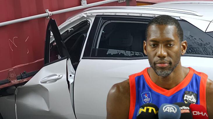 Anadolu Efes’te oynayan Bryant Dunston’ın kaza geçirdi, kulüpten açıklama