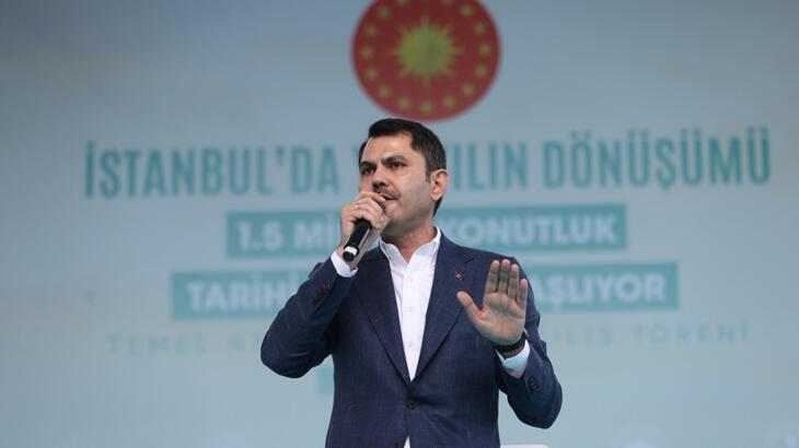 Bakan Kurum’dan Fikirtepe açıklaması: 12 bin konut inşa ediyoruz