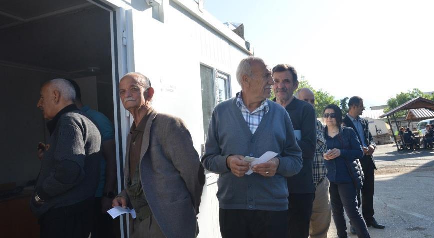 Depremin merkez üssü Kahramanmaraş’ta oy verme işlemi başladı