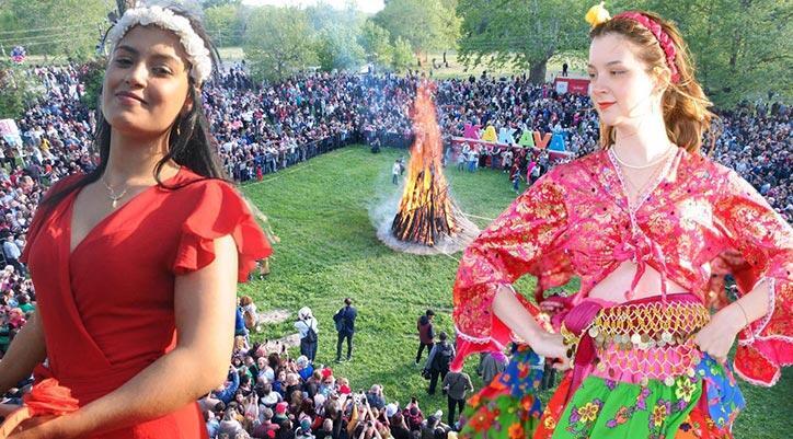 Dev Kakava ateş bir kez daha yandı! 1400 yıllık gelenek…