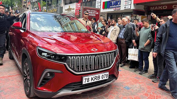 Karabük’te Togg ilgisi