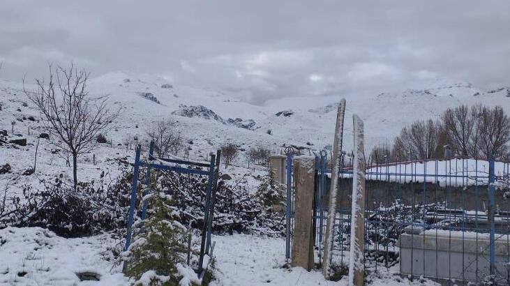 Nisan ayının sonunda şoke eden görüntü! Her yer beyaza büründü