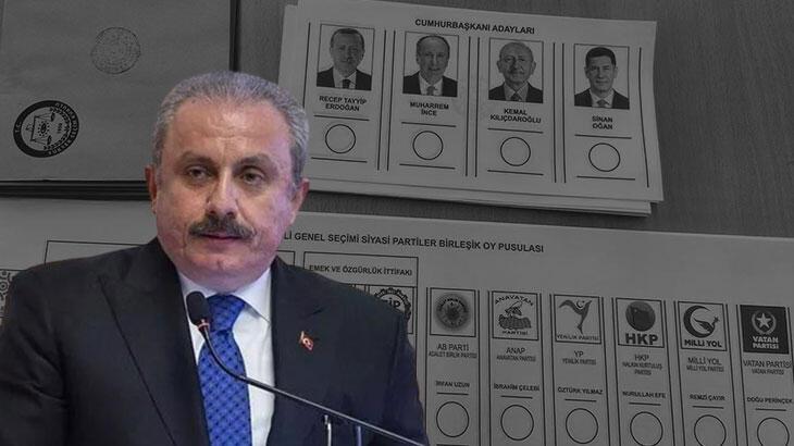 TBMM Başkanı Şentop: Seçim birinci turda tamamlanır