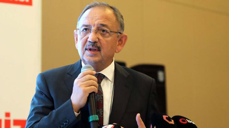 Bakan Özhaseki: Afet bölgesindeki konutları hızlıca vatandaşlarımıza teslim edeceğiz