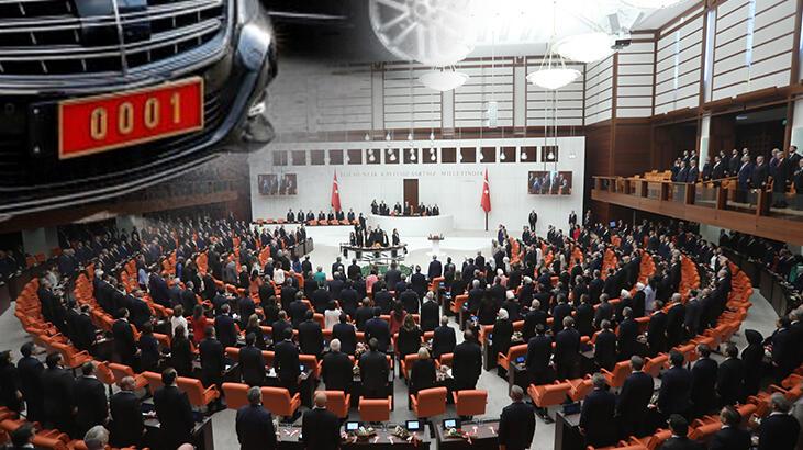 Gözler TBMM’de! ‘0001’ plakanın sahibi bugün belli oluyor
