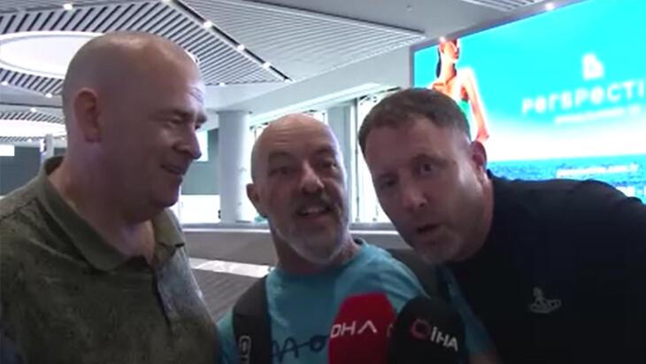 Manchester City taraftarları İstanbul’a geldi