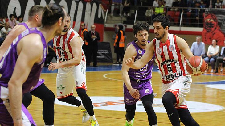 Samsunspor yarı final serisine galip başladı