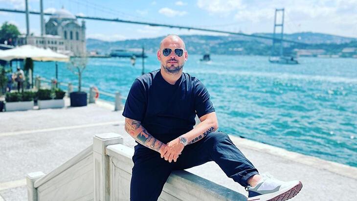 Wesley Sneijder’den Beşiktaş’a ‘Olimpiyat’ göndermesi!