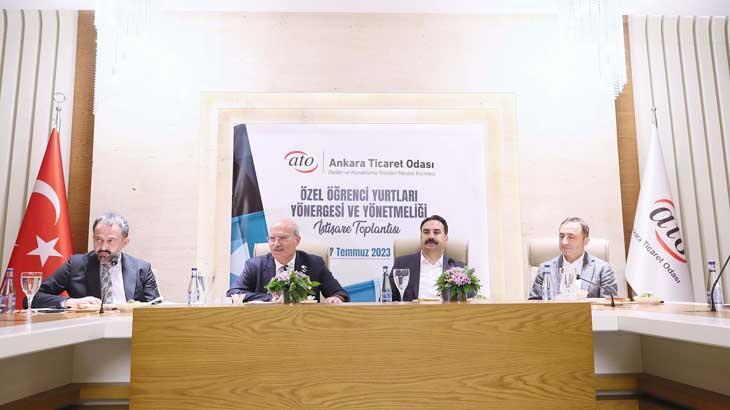 ATO Başkanı Baran: “Özel yurtlar, boş binalara kira ödedi”