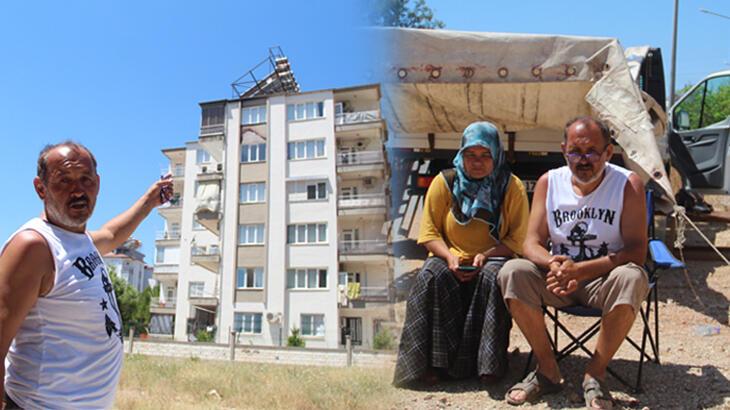 Ev sahibinin ‘kiracı’ çilesi! 30 yıllık birikimle aldılar, kamyonette kalıyorlar