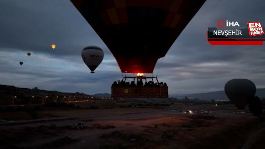 Kapadokya’da bayram tatili yoğunluğu son günde de devam etti