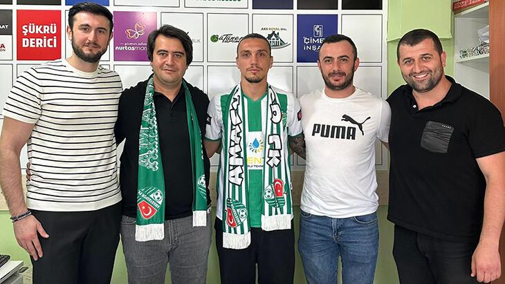 Kubilay Serbest, Amasyaspor’la sözleşme imzaladı