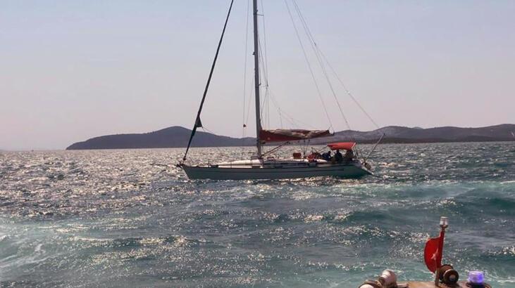 Teknenin içinde gizlendiler! Turist gibi kaçmaya çalışırken yakalandılar