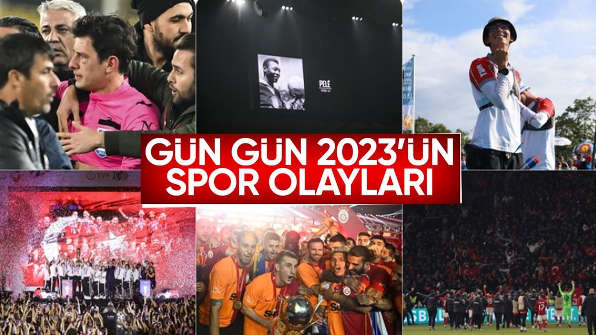 Sporda 2023 yılı böyle geçti