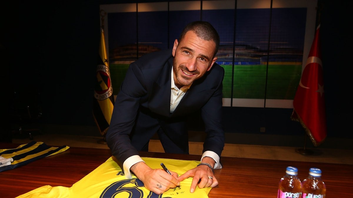 Leonardo Bonucci, takım arkadaşlarıyla bir araya geldi