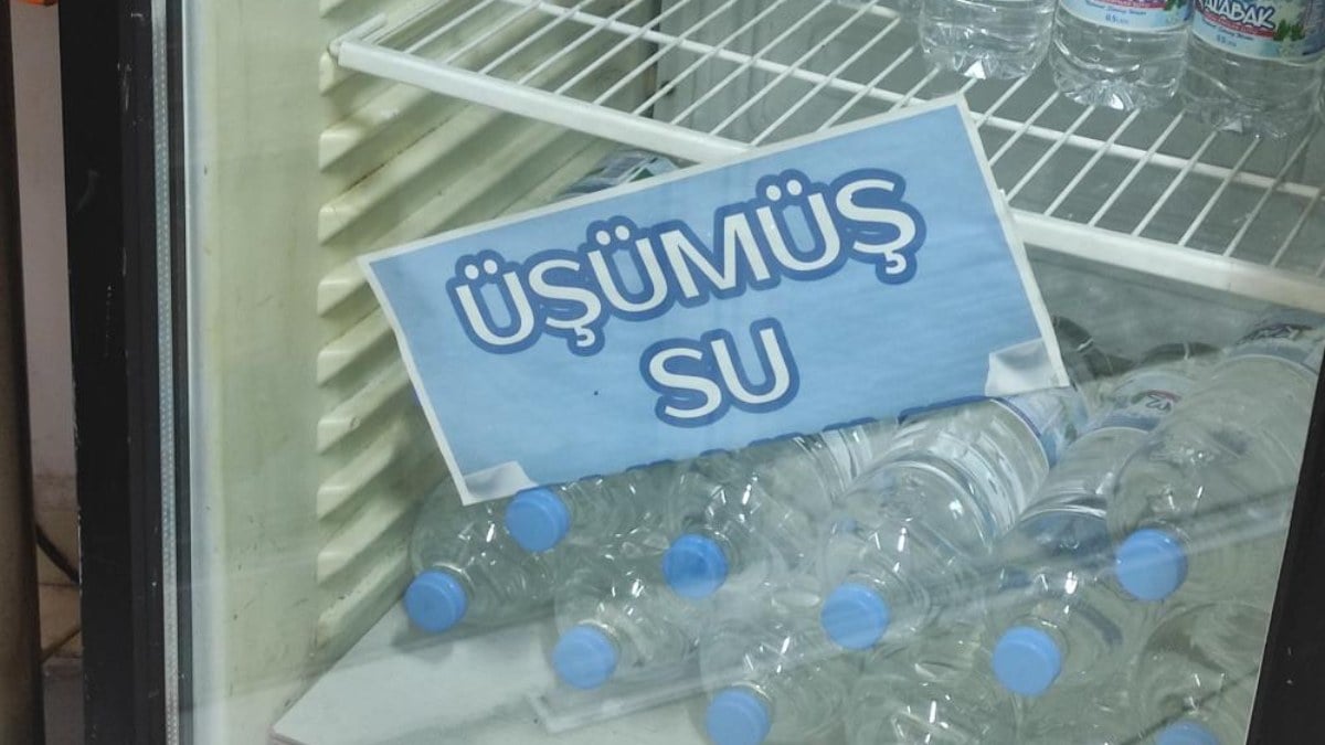 Eskişehir’de görenleri şaşırtan yazı: Soğuk değil üşümüş su…