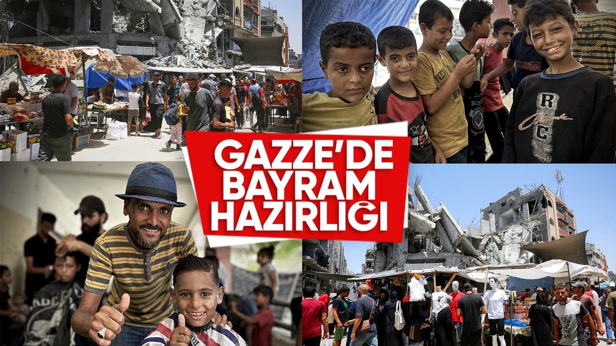 Gazze’de buruk bayram hazırlığı