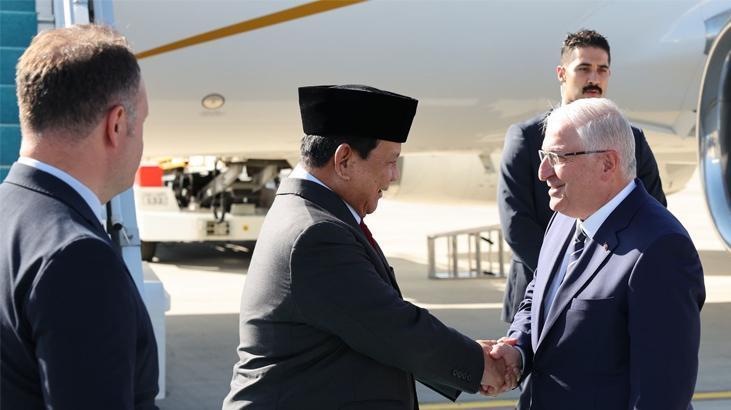 Endonezya Cumhurbaşkanı Subianto Ankara’da