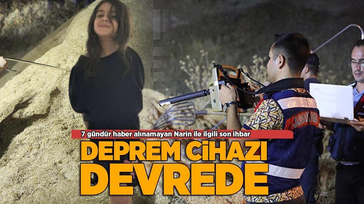 8 yaşındaki Narin’den 7 gündür haber yok! Deprem cihazları devrede