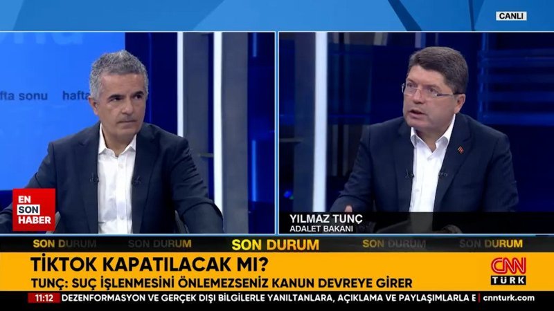 Bakan Yılmaz Tunç cevapladı: TikTok kapatılacak mı?