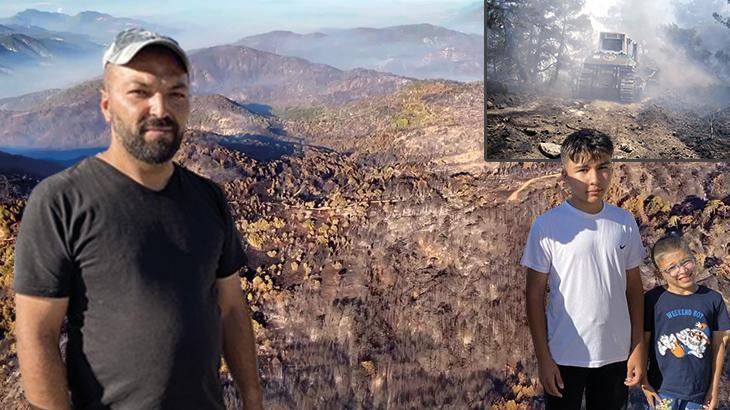 Bolu’daki yangının tanığı o anları anlattı! ‘Köyün orman tarafı komple yandı’