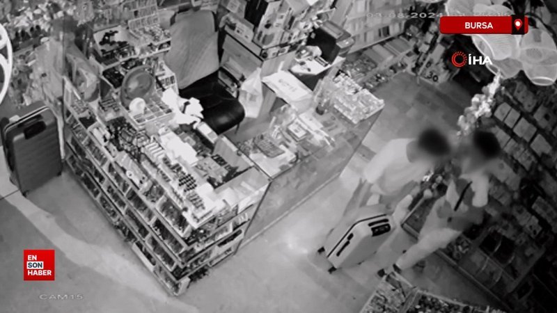 Bursa’da tek başına soyduğu dükkana ertesi gün arkadaşıyla gelerek yine soydu