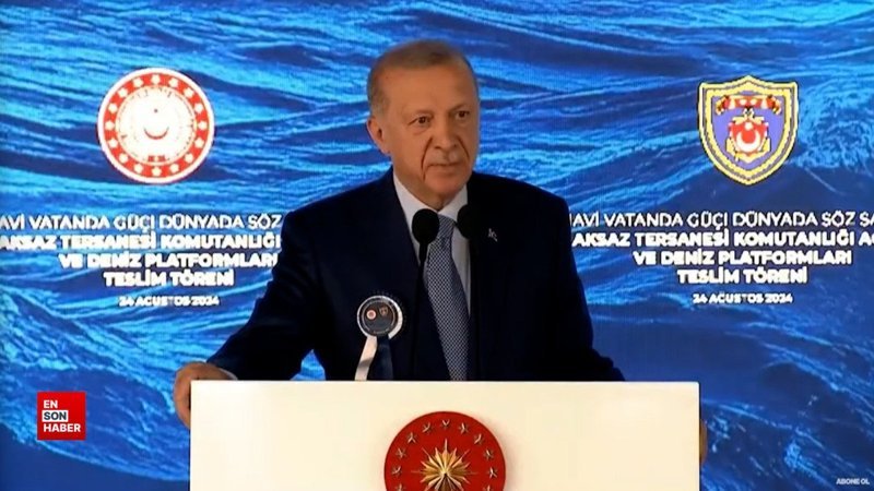 Cumhurbaşkanı Erdoğan, Murat Reis denizaltısı için tarih verdi: 2026 yılında hizmete alıyoruz