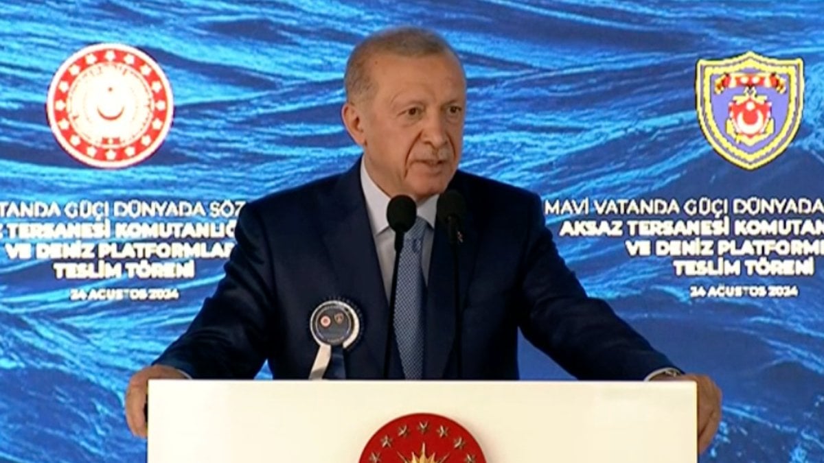 Cumhurbaşkanı Erdoğan: Pirireis denizaltımızı hizmete alıyoruz