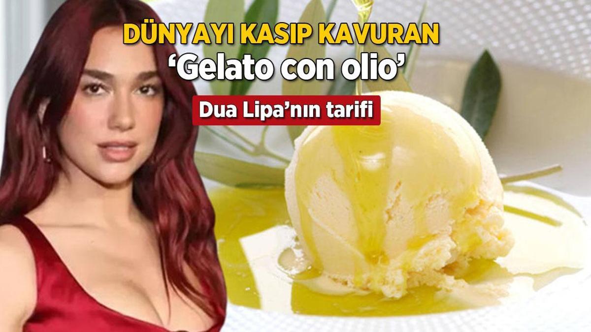 Dünyayı kasıp kavuruyor, deneyenler çok beğendi! İşte Dua Lipa’nın 3 malzemeli dondurma tarifi