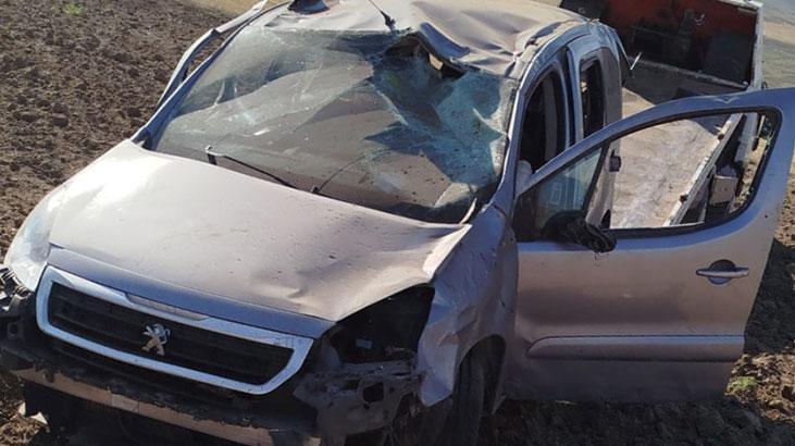Erzurum’da otomobil şarampole devrildi! 1 ölü, 4 yaralı