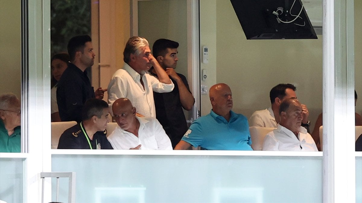 Fatih Terim, Bodrum’da maçı takip etti