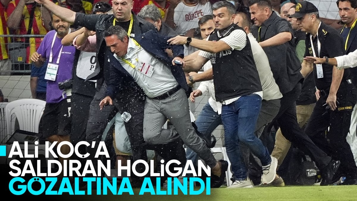 Fenerbahçe Başkanı Ali Koç’a saldıran şahıs gözaltına alındı