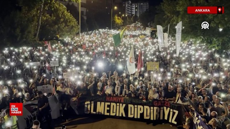 İsmail Heniyye’nin son çağrısı Ankara’da karşılık buldu