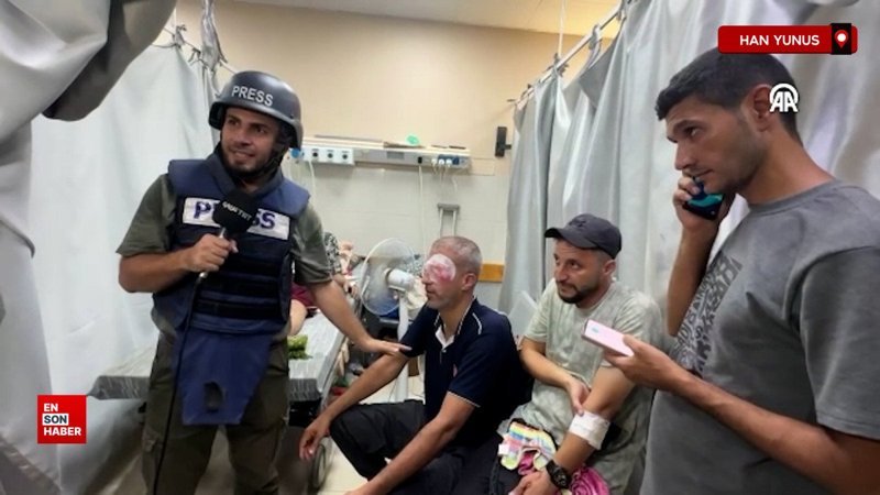 İsrail Gazze’de TRT kameramanını yaraladı