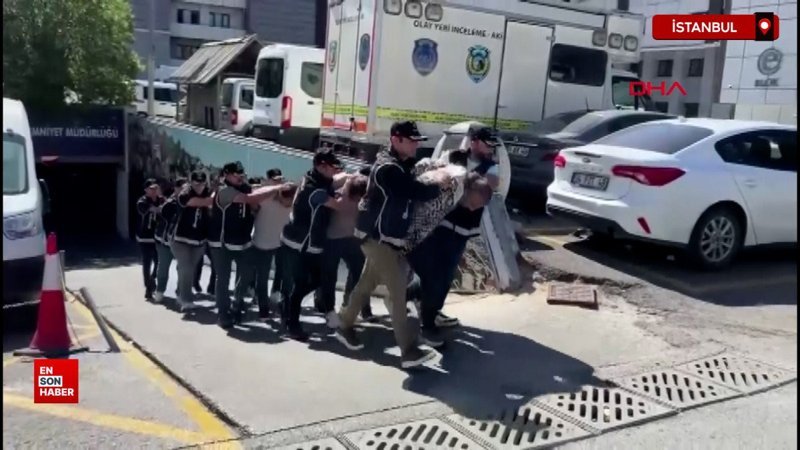 İstanbul’da 7 ilçede suç örgütlerine operasyon