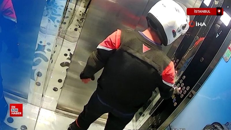 İstanbul’da kurye çalışanı tuvaletini yaptığı asansörde mahsur kaldı
