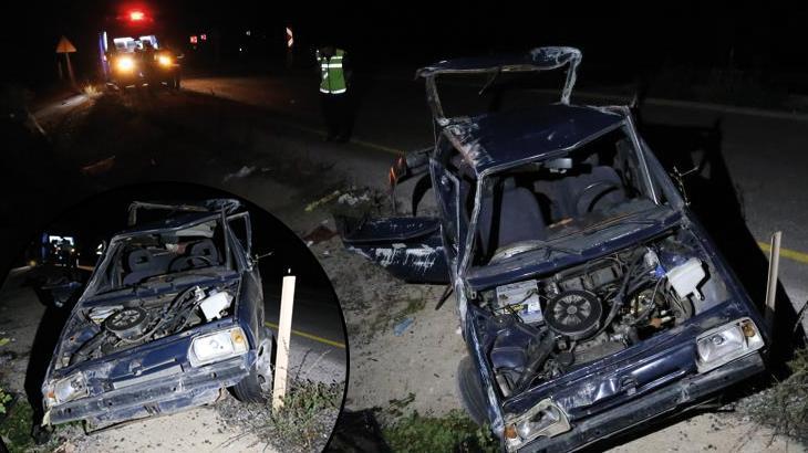 Kastamonu’da kontrolden çıkan otobil takla attı: 5 yaralı
