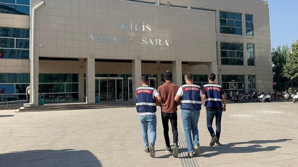 Kilis’te terör operasyonunda yakalanan zanlı tutuklandı