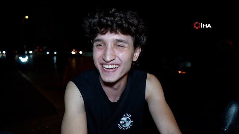 Kırıkkale’de kasksız sürücü 690 liralık ceza sonrasında gülme krizine girdi