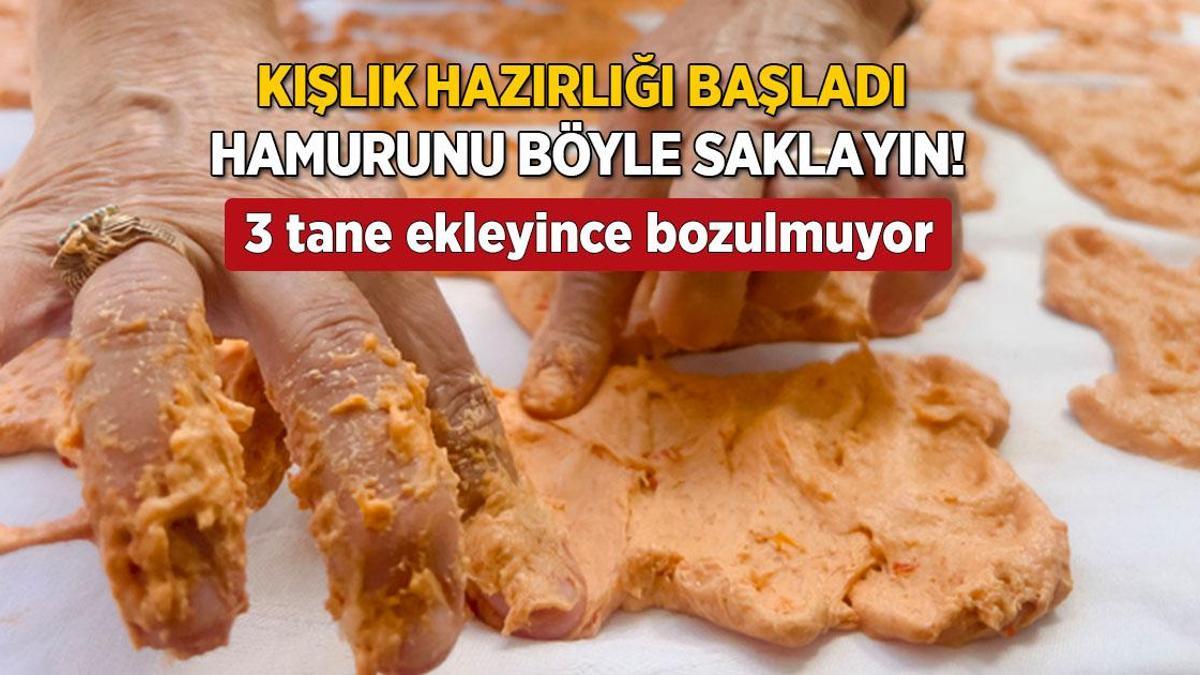 Meğer hiç bozulmuyormuş! Hamuruna 3 tane ekleyin, raf ömrü uzun olsun