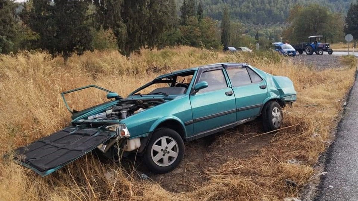 Muğla’da feci trafik kazası: 1 ölü 4 yaralı