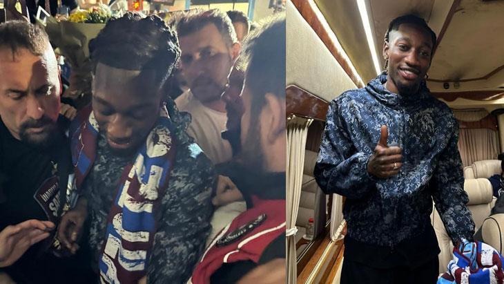 Muhammed Cham Trabzonspor’da! Gece yarısı geldi