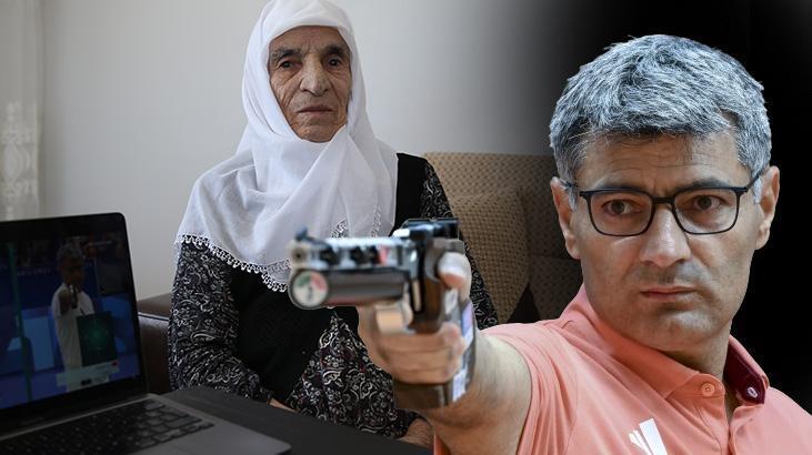 Olimpiyatlara damga vurdu! Yusuf Dikeç’in 90 yaşındaki annesi konuştu