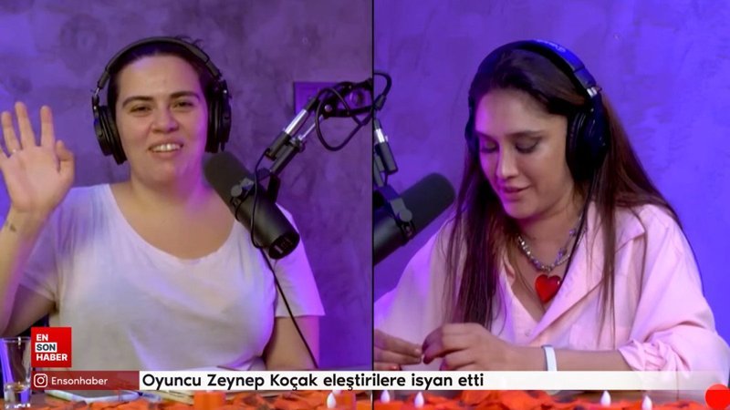 Oyuncu Zeynep Koçak eleştirilere isyan etti: 20 yıldır hakarete uğruyorum