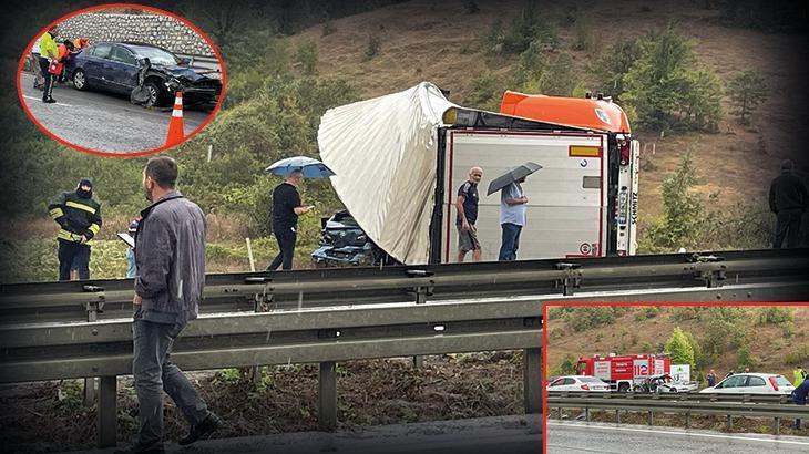 Samsun’da 2 farklı zincirleme kaza! Korkunç görüntüler: 4 ölü, 15 yaralı