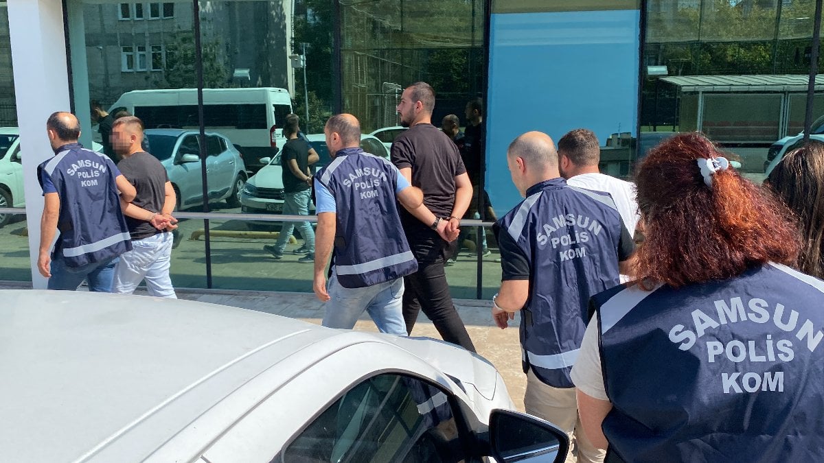 Samsun’da kuyumcudan 10 milyon lira isteyen çeteye operasyon